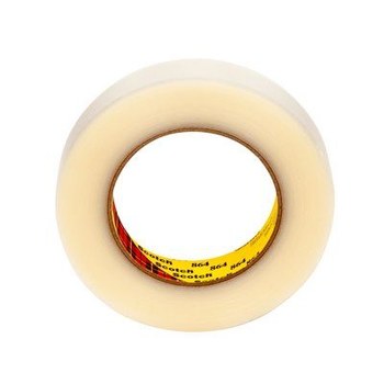 3M Scotch 864 Clear Filament Strapping Tape - 36 mm Width x 55 m Length - 5.6 mil Thick - 88250