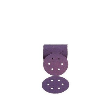 3M Cubitron II Stikit 732U 86840 PSA Disc Roll - 6 in - 80 - Precision Shaped Ceramic