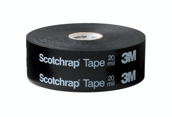 3M 1318 Polyester Film Tape, 1 x 72 yd x 2.5 Mil, Black