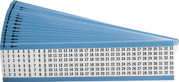 25 Cards B-500 Brady WM-196-PK Repositionable Vinyl Cloth Solid Numbers Wire Marker Card Black on White 25 Cards B-500 Brady WM-196-PK Repositionable Vinyl Cloth Solid Numbers Wire Marker Card Black on White
