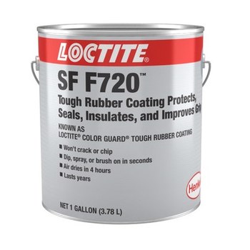 Loctite SF F720 34980, IDH:338125 Synthetic Rubber, Black, 1 gal