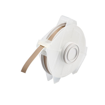 Picture of Brady Gold Indoor / Outdoor Vinyl Thermal Transfer 113142 Continuous Thermal Transfer Printer Label Roll (Main product image)