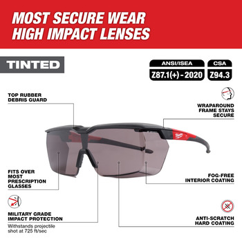 Milwaukee Over The Glass (OTG) Safety Glasses 48-73-2075 - 66191