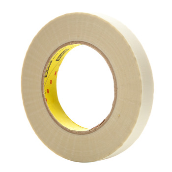 3M 7100219264 White Cloth Tape - 1/2 in Width x 60 yd Length - 6.4 mil Thick - 40634