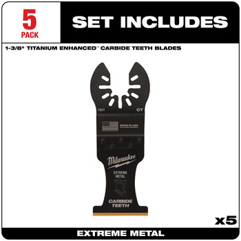 Milwaukee OPEN-LOK End Cut Oscillating Blade 49-25-1505 - Carbide