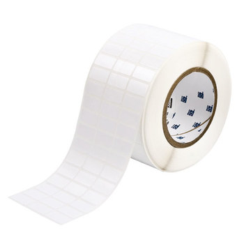 Picture of Brady White Polyester Thermal Transfer THT-5-8591-10-WT Die-Cut Thermal Transfer Printer Label Roll (Main product image)