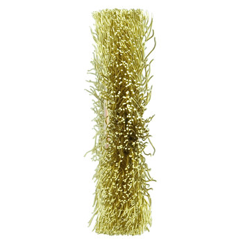 Weiler 29086 Wheel Brush - 2 in Dia - Crimped Brass Bristle