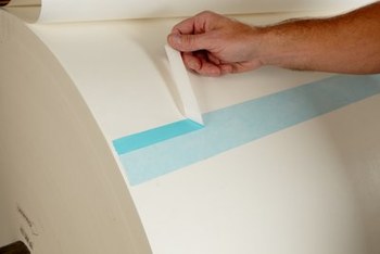 3M 9103RW Blue Splicing Tape - 24 mm Width x 55 m Length - 4.5 mil Thick - Kraft Paper Liner - 17562