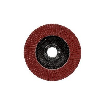 3M Cubitron II 967A Type 27 Flap Disc 86719 - Ceramic Precision-Shaped Grain - 5 in - 80+ - Medium