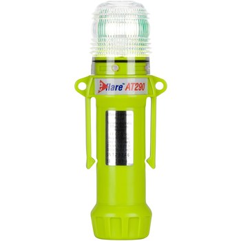 PIP E-Flare 939-AT290 White Safety Beacon - (4) x AA Alkaline Batteries Powered - 8 in Height - 1.6 in Overall Diameter - 616314-18678