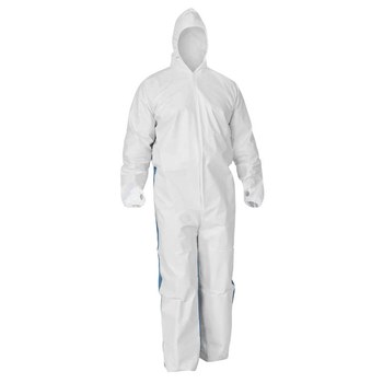 Picture of Kimberly-Clark A40 White 5XL Microporous Film Laminate Disposable General Purpose Coveralls (Main product image)