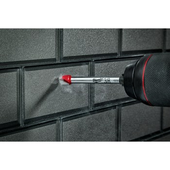 Milwaukee 3/8 in Glass & Tile Bit 48-20-8984 - 3 3/4 in Overall Length - Carbide Tipped