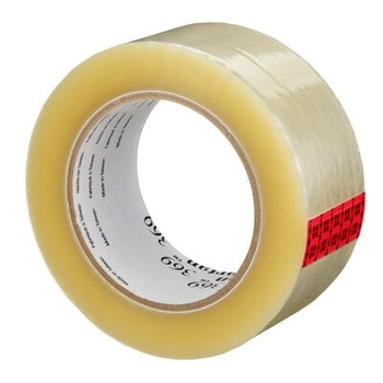 3M Tartan 369 Clear Box Sealing Tape - 72 mm Width x 100 m Length - 1.6 mil Thick - 61554