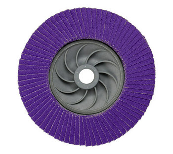 3M 769F Type 29 Flap Disc 88507 - Ceramic Precision-Shaped Grain - 4 1/2 in - 80+