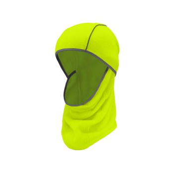 Bullhead Safety High-Visibility Yellow/Green Fleece/Mesh Self-Extinguishing Thermal Balaclava - 810033-29367