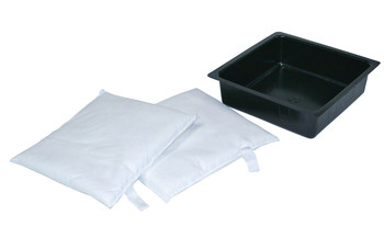 Sellars EverSoak White Cellulose 8.5 gal Absorbent Pillow - 10 in Width - 10 in Length - 99055 [PRICE is per CASE]