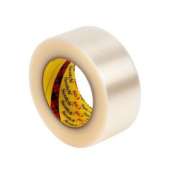 3M Scotch 863 Clear Filament Strapping Tape - 48 mm Width x 55 m Length - 5 mil Thick - 73088