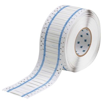 Brady PermaSleeve 3FR-187-2-WT Die-Cut Printer Sleeve - 2 in x 0.335 in - Polyolefin - White - B-344 - 91703