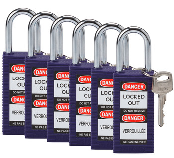 Picture of Brady - 123430 Keyed & Safety Padlock (Main product image)