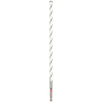 Milwaukee SHOCKWAVE Impact Duty 3/8 in Multi-Material Drill Bit 48-20-8891 - 12 in Overall Length - 10 in Flute - Carbide Tipped - Hex Shank