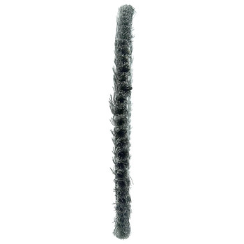 Weiler 09089 Wheel Brush - 15 in Dia - Knotted - Standard Twist Steel Bristle