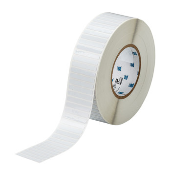 Picture of Brady White Polyimide Thermal Transfer THT-72-478-10 Die-Cut Thermal Transfer Printer Label Roll (Main product image)