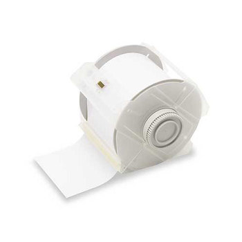 Picture of Brady White Magnetic Indoor / Outdoor Polyester Thermal Transfer 76716 Continuous Thermal Transfer Printer Label Roll (Main product image)