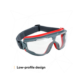 3M Goggle Gear 500 Safety Goggles 27455, Polycarbonate Clear Lens