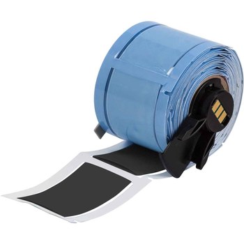 Picture of Brady PermaSleeve Black Polyolefin Thermal Transfer M6-750-2-342-BK-R Heat Shrink Wire & Cable Labels (Main product image)