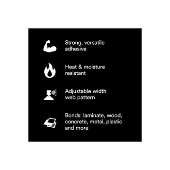 3M Hi-Strength 90 CA Low VOC Spray Adhesive - Clear 24 fl oz Aerosol Can - 19 fl oz Net Weight - 97957