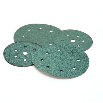 3M Green Corps Hookit 750U Hook & Loop Disc 00513 - Ceramic Aluminum Oxide - 6 in - 60