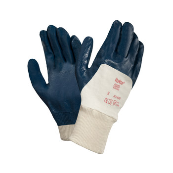 Ansell HyLite 47-400 Work Gloves 205930, Size 7, Knit, Blue | RSHughes.com