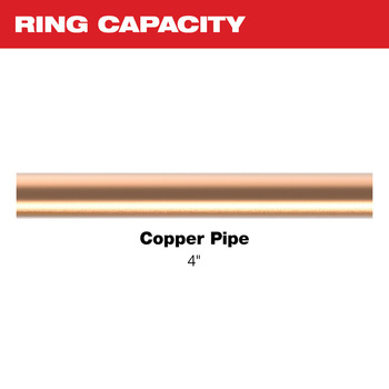 Milwaukee M18 FORCE LOGIC Long Throw Press Tool Pivoting Press Ring 49-16-2658NX - 4 in Capacity