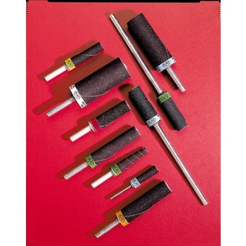 Standard Abrasives 726060 Precision Cartridge Roll - Straight - 5/8 in x 2 1/2 in - A/O Aluminum Oxide AO - 80 - Medium - 36616