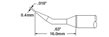 Picture of Metcal Smartheat - STTC-540 Soldering Cartridge (Main product image)
