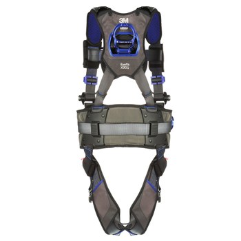 DBI-SALA ExoFit X300 Climbing, Construction, Positioning Body Harness 70007428447, Size Large, Gray - 16659