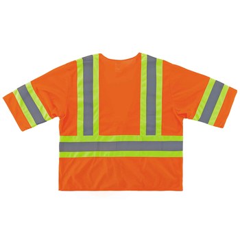 Ergodyne Glowear High-Visibility Vest 8330Z 22175 - Size Large/XL - High-Visibility Orange