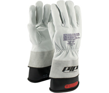 Picture of PIP 148-2000 White 11 Grain Goatskin Leather Full Fingered Work Gloves (Main product image)