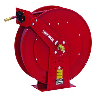 Picture of Reelcraft Industries GC85100 OLP GC80000 100 ft Red Steel Hose Reel (Main product image)