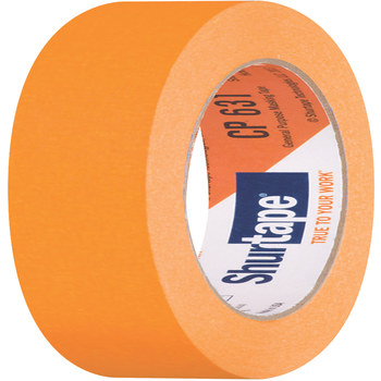 Shurtape CP 631 Orange Masking Tape - 18 mm Width x 55 m Length