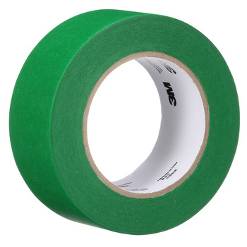 3M Green UV Resistant Masking Tape - 48 mm Width x 55 m Length