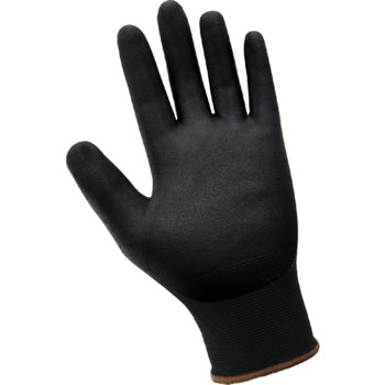 Global Glove Vice Gripster C.I.A. Black/Blue Large Nylon/Spandex Work Gloves - ANSI A1 Cut Resistance - TPU Back of Hand and Fingers Coating - CIA550NFT LG