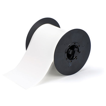 Picture of Brady White Outdoor Polyester Thermal Transfer B30C-4250-551-WT Continuous Thermal Transfer Printer Label Roll (Main product image)