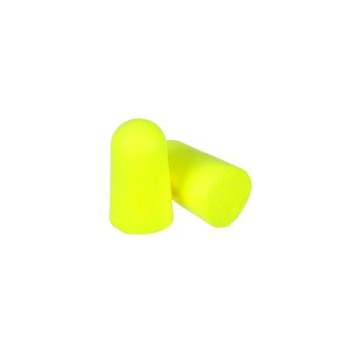 3M E-A-Rsoft 312-1251 Yellow Large Polyurethane Foam Disposable Uncorded Cone Ear Plugs - 33 dB NRR Ear Plug - 080529-12064