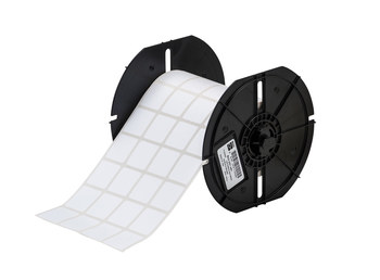 Picture of Brady White Polyester Thermal Transfer B33-207-481 Die-Cut Thermal Transfer Printer Label Roll (Main product image)