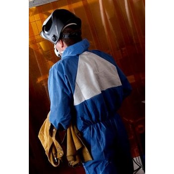 3M Disposable General Purpose & Work Coveralls 49801 - Size Large - Blue
