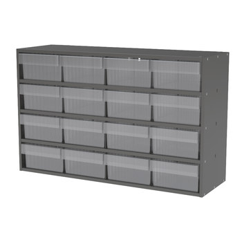 Picture of Akro-Mils AD3511C82 Akrodrawers 120 lb Charcoal Gray Powder Coated, Textured Stackable Cabinet (Main product image)