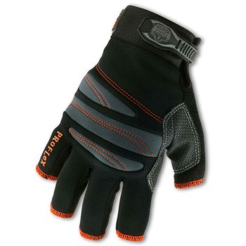 Ergodyne Proflex 712 Black Medium EVA Foam/Neoprene/PVC/Spandex/Synthetic Leather/Terry Cloth Work Gloves - Rough Finish - 16173