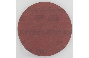 3M Hookit 375L Coated Aluminum Oxide Hook & Loop Disc - Film Backing - P240 Grit - Very Fine - 5 in Diameter - 55661