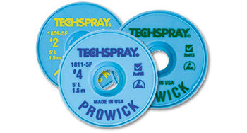 Picture of Techspray Pro Wick - 1803-500F Rosin Flux Core Desoldering Braid (Main product image)